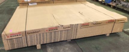 24x Egger Eurodekor Laminated Chipboard panels - Arlington 15mm - 2800 x 2070