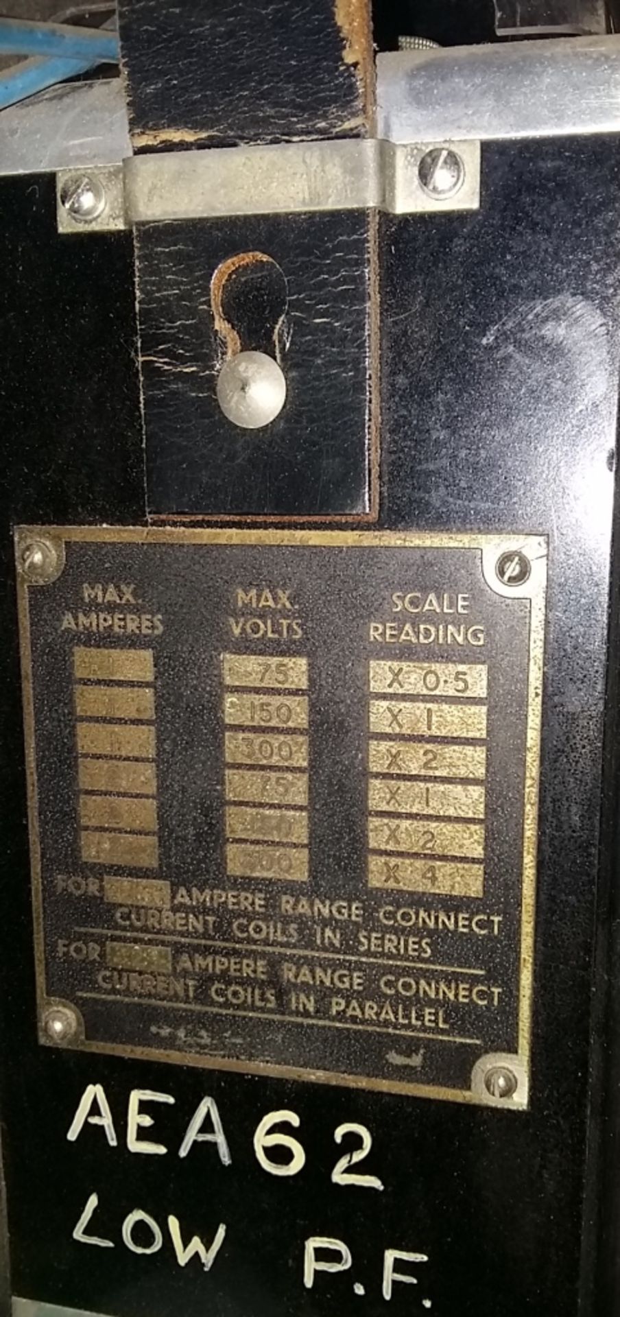 Crompton Parkinson Watts meter - Image 2 of 2