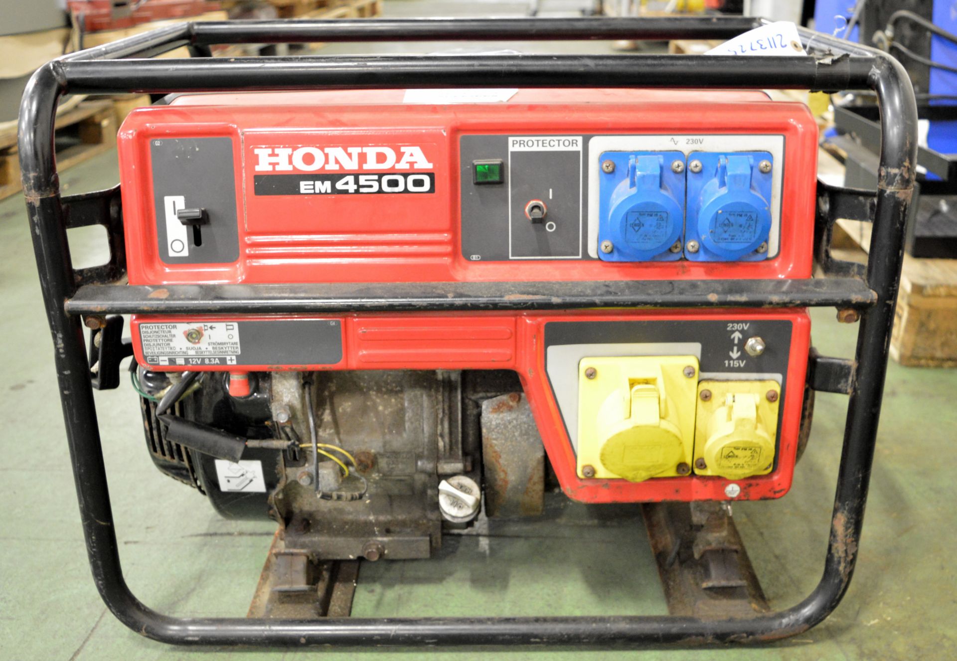 Honda EM4500 Petrol Generator 4.0kW 50Hz. - Image 4 of 4