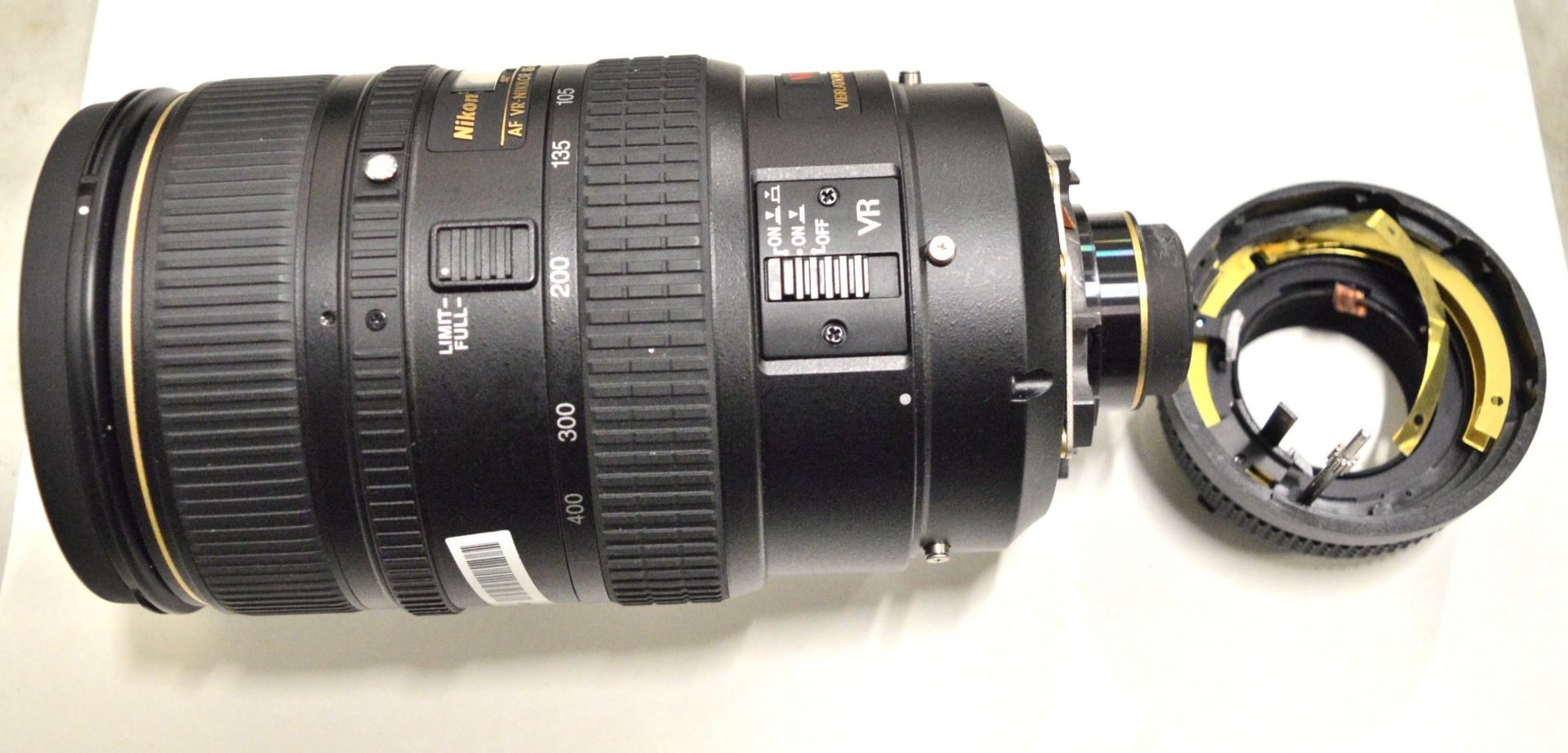 Nikon Lens AF-Nikkor 80-400mm 1:4.5-5.6D - Serial No. 412575. - Image 2 of 6