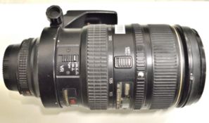 Nikon Lens AF-Nikkor 80-400mm 1:4.5-5.6D - Serial No. 259353.