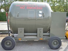 4 Wheel Vacuum Tank Trailer.