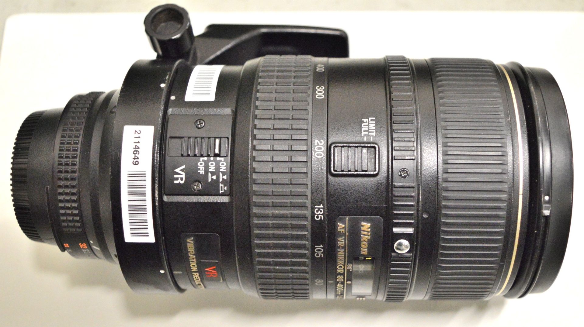 Nikon Lens AF-Nikkor 80-400mm 1:4.5-5.6D - Serial No. 239811. - Image 2 of 6