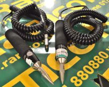 2x Acceleration Probe Model HA8 SN,1002 -HA8 SN 1023