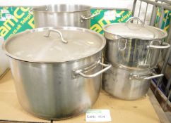 31 Litre Heavy Pan 7.2 Gallon Pot Small Cooking Pot