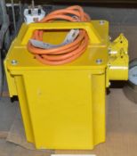 Lewden PTTP1500/RCD-OC/2 110V Transformer.