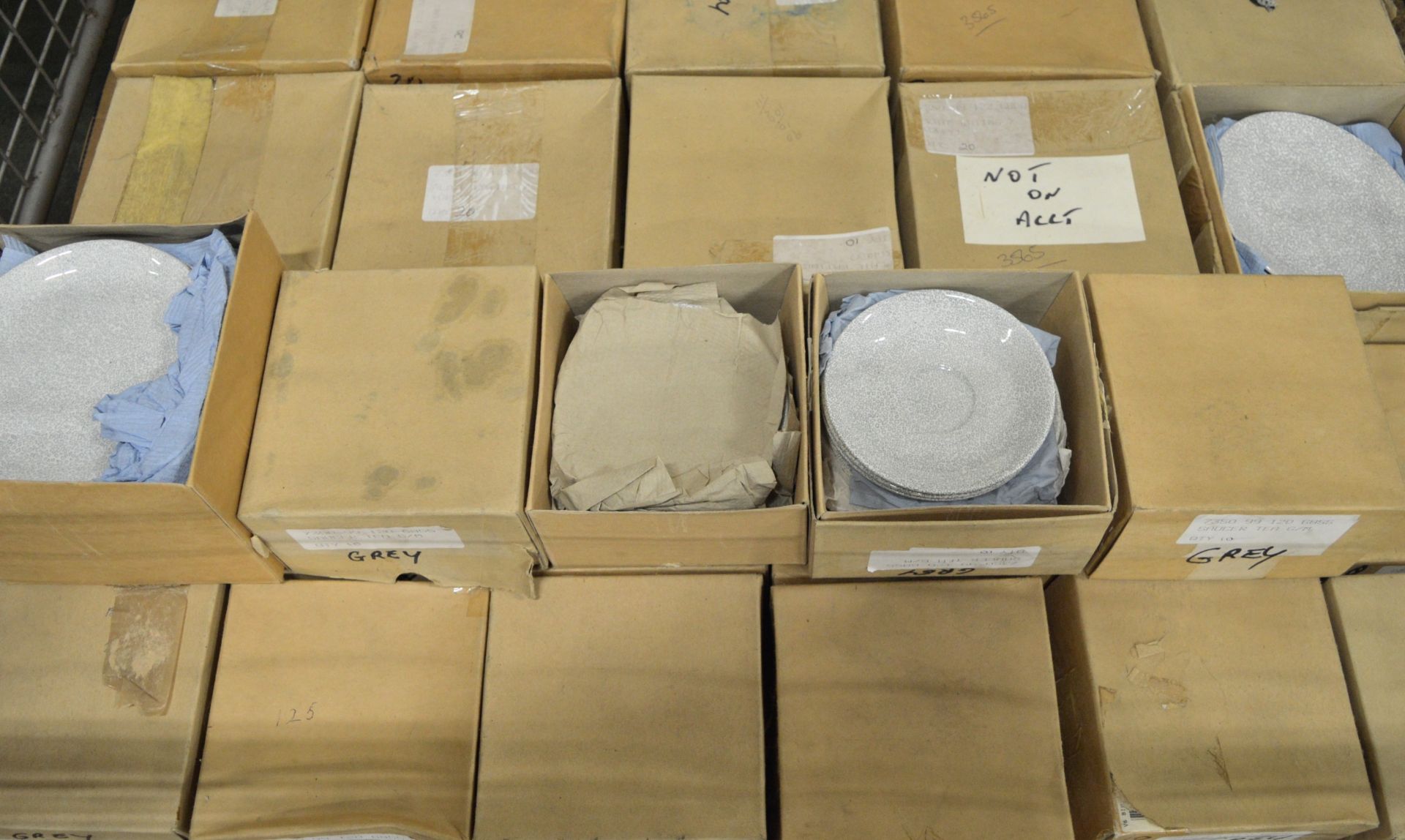 27x Boxes of Plates & Saucers. - Image 2 of 3