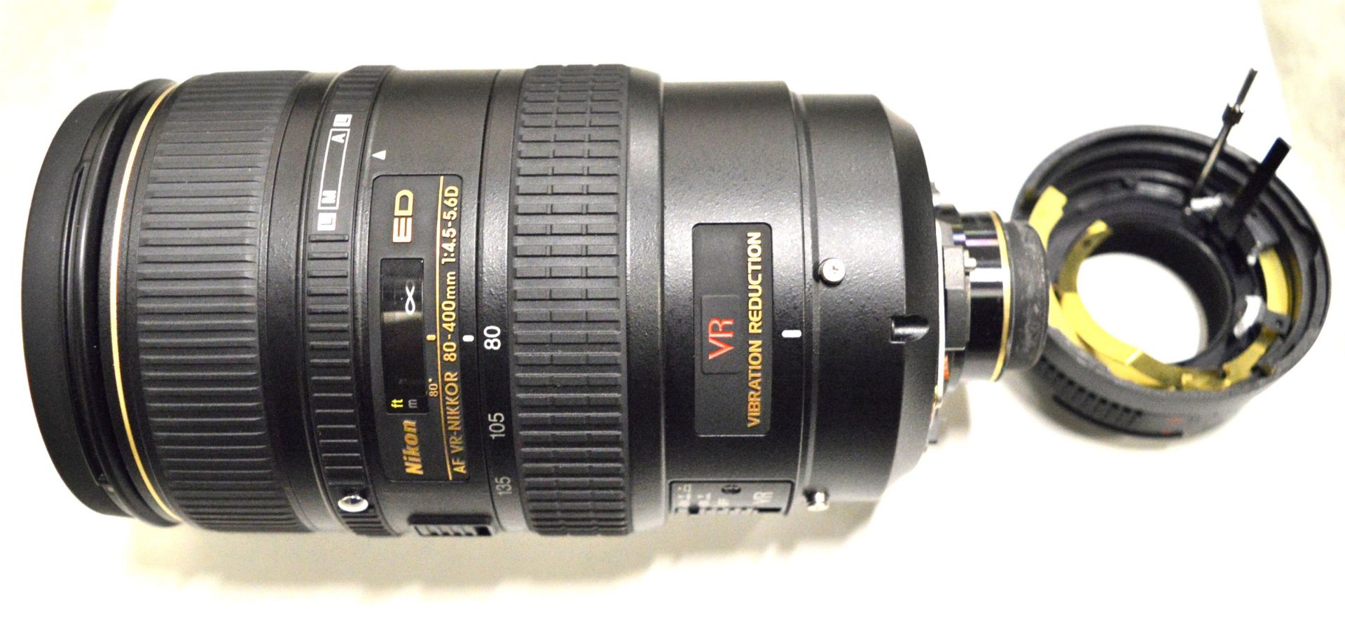 Nikon Lens AF-Nikkor 80-400mm 1:4.5-5.6D - Serial No. 412575. - Image 4 of 6