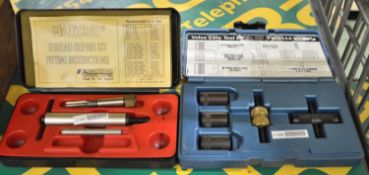 Helicoil Thread Repair Kit Pro-Set R-134a Retrofit A/C Tool Kit