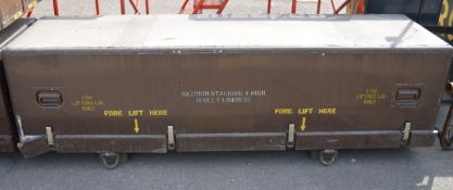 Munitions Case Approx 2000 x 600 x 600mm.