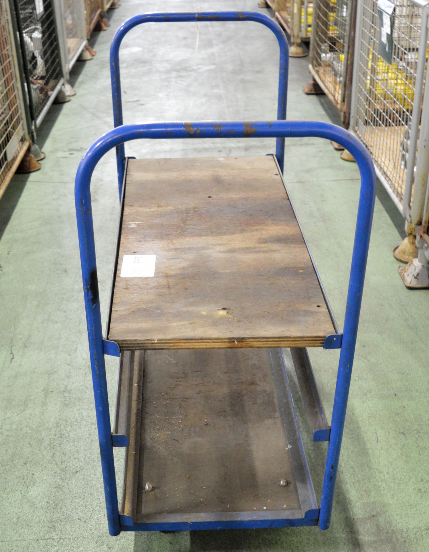 Trolley with 2 Shelves. - Image 2 of 2