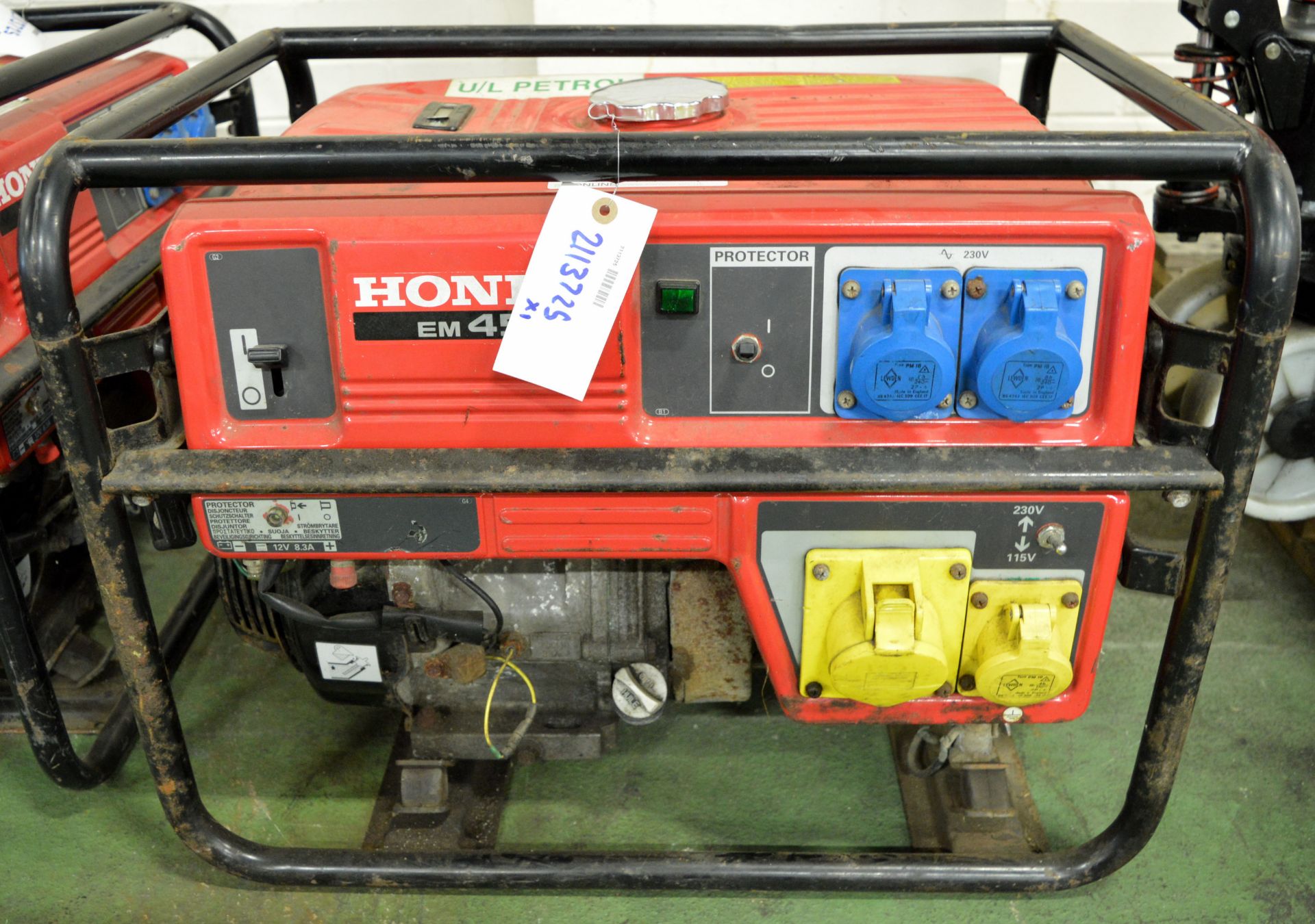 Honda EM4500 Petrol Generator 4.0kW 50Hz. - Image 2 of 5