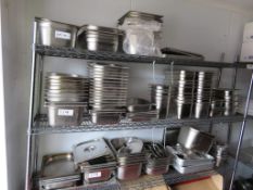 Various sized Bain Maries pans