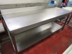 Stainless steel preparation unit