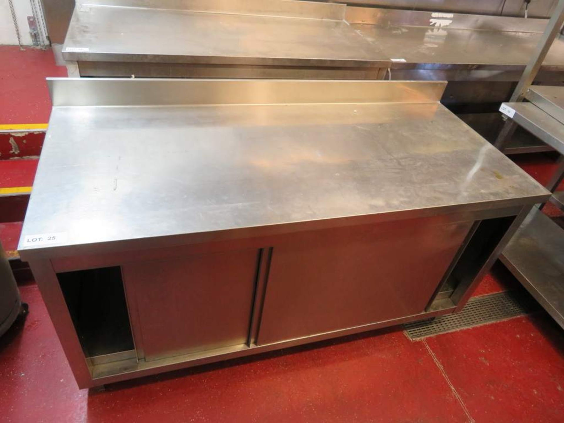 Stainless steel preparation unit