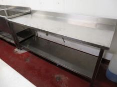 Stainless steel preparation unit