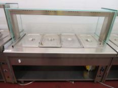 Emainox 4 tray Bain Marie. Model EGB15S