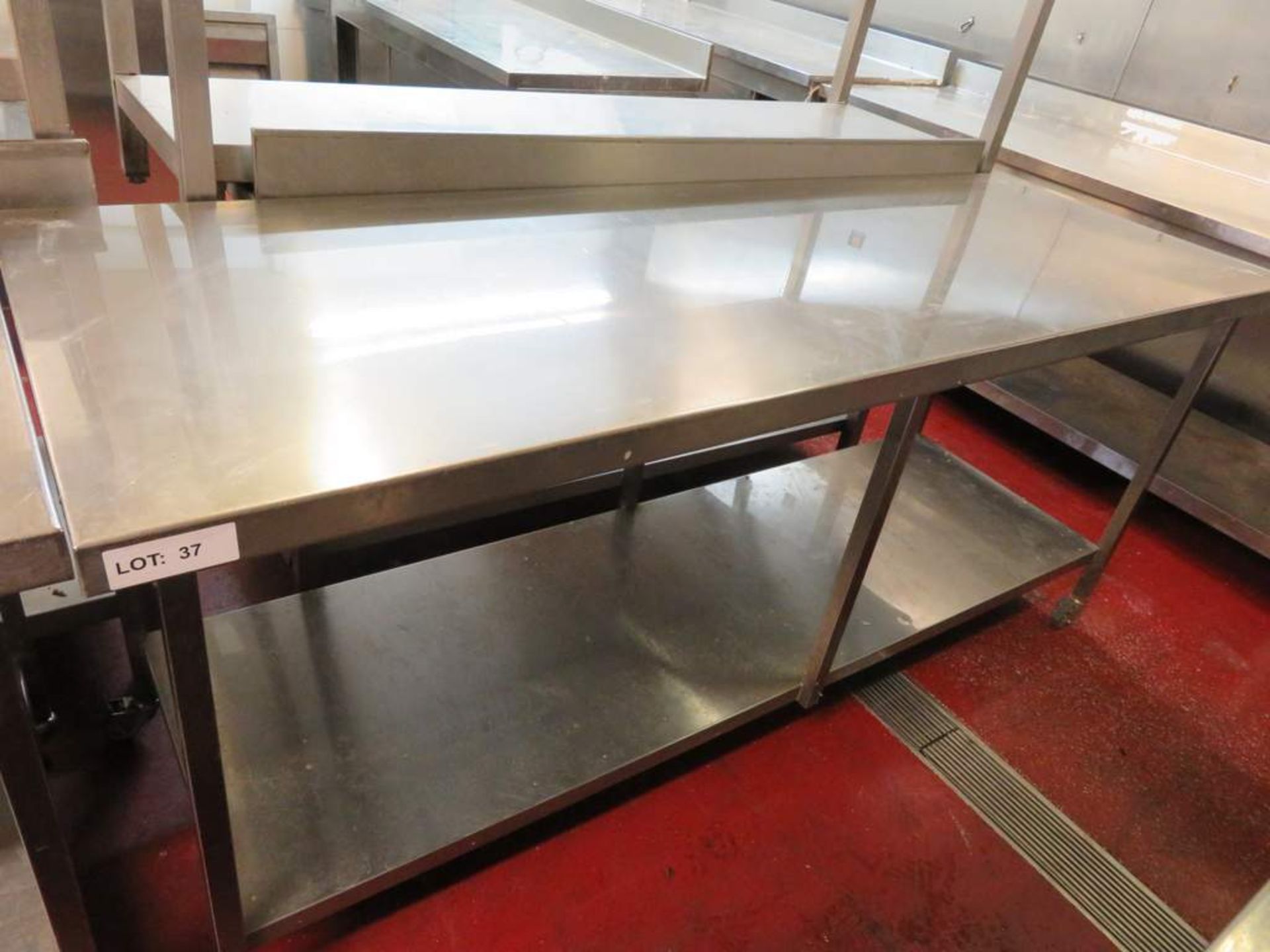 Portable stainless steel preparation unit