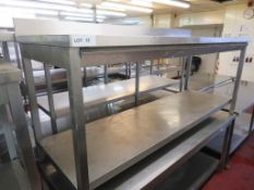 Stainless steel preparation unit