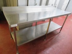 Stainless steel preparation unit