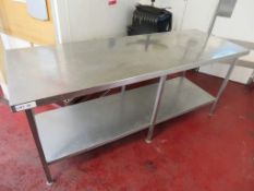 Stainless steel preparation unit