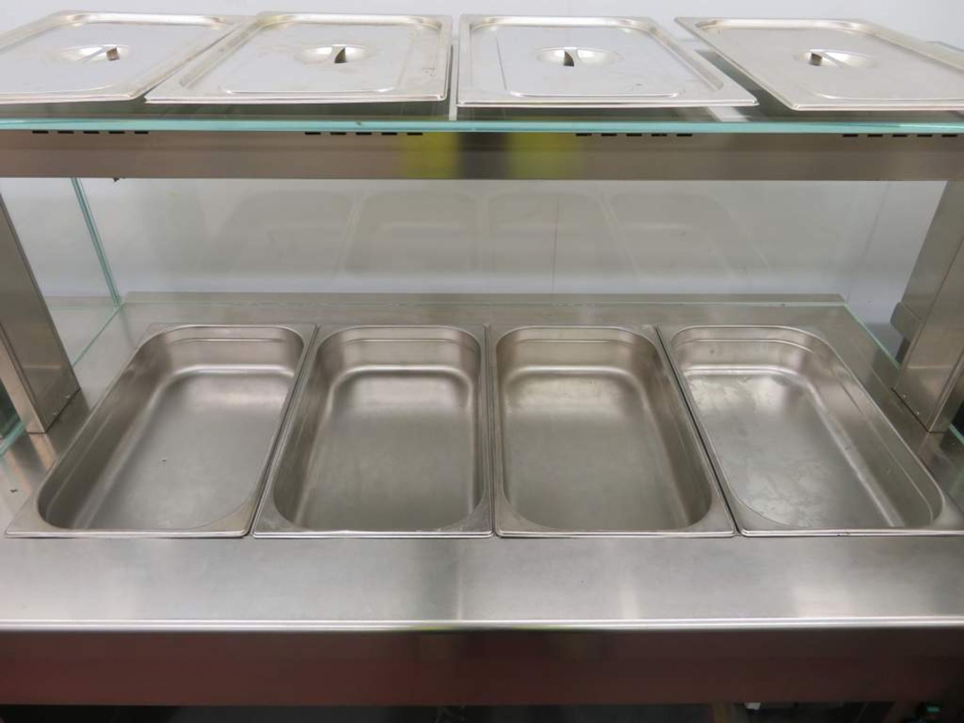 Emainox 4 tray Bain Marie. Model EGB15S - Bild 3 aus 3