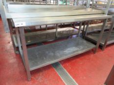 Stainless steel preparation unit