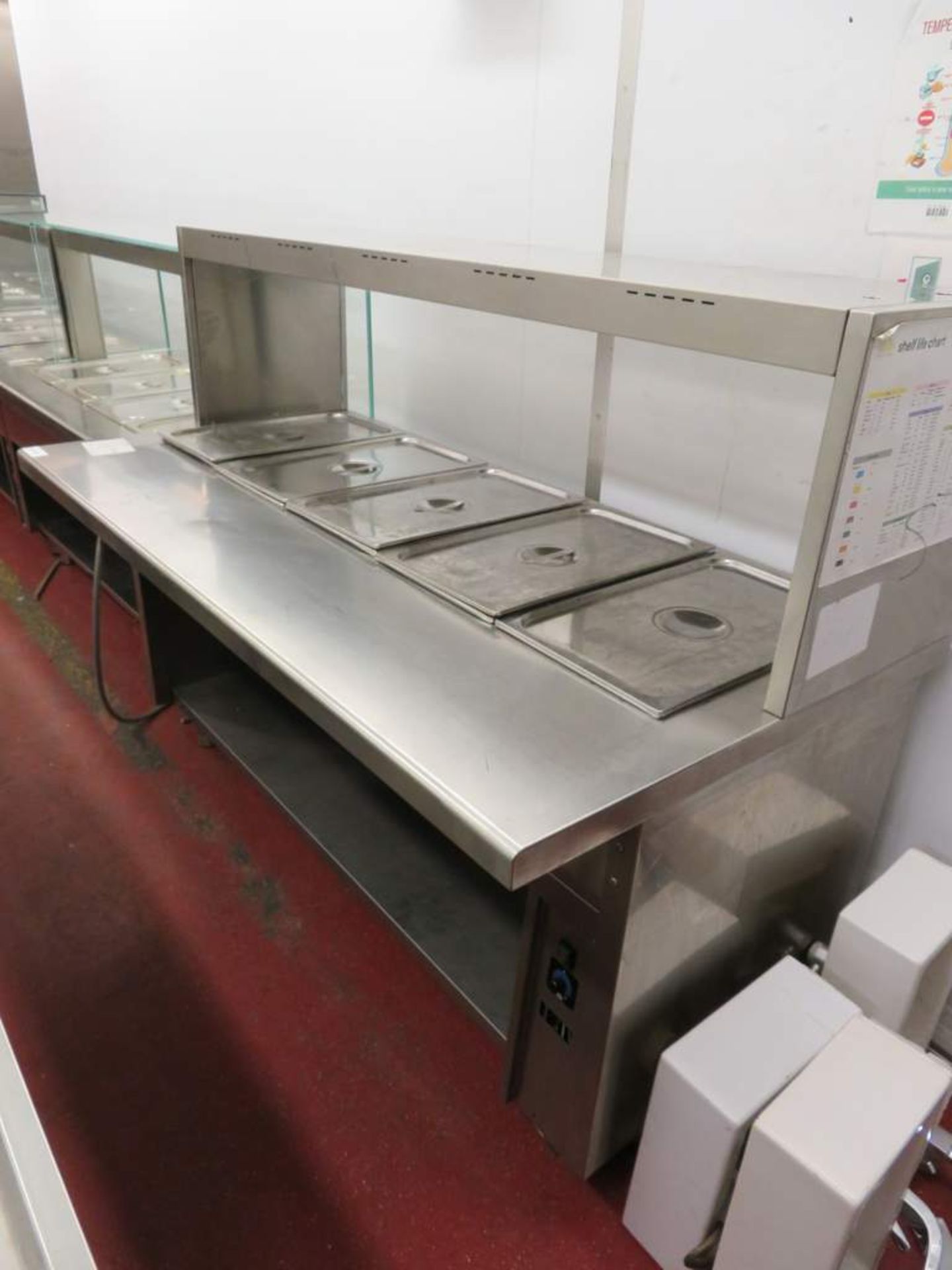 Emainox 5 tray Bain Marie. Model EGB18S - Image 2 of 3