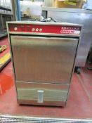 Angelo Po Stainless steel undercounter glass washer