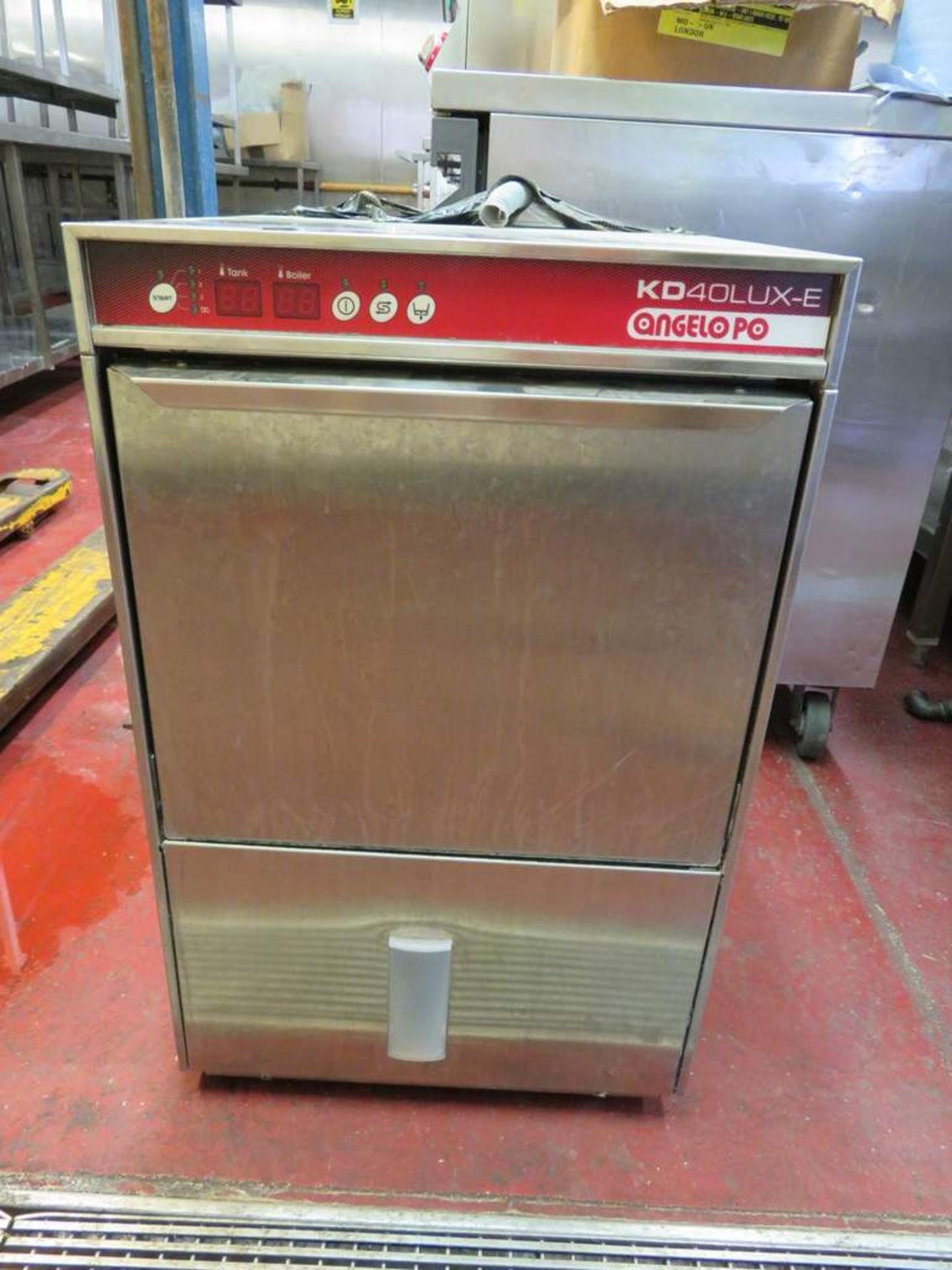 Angelo Po Stainless steel undercounter glass washer
