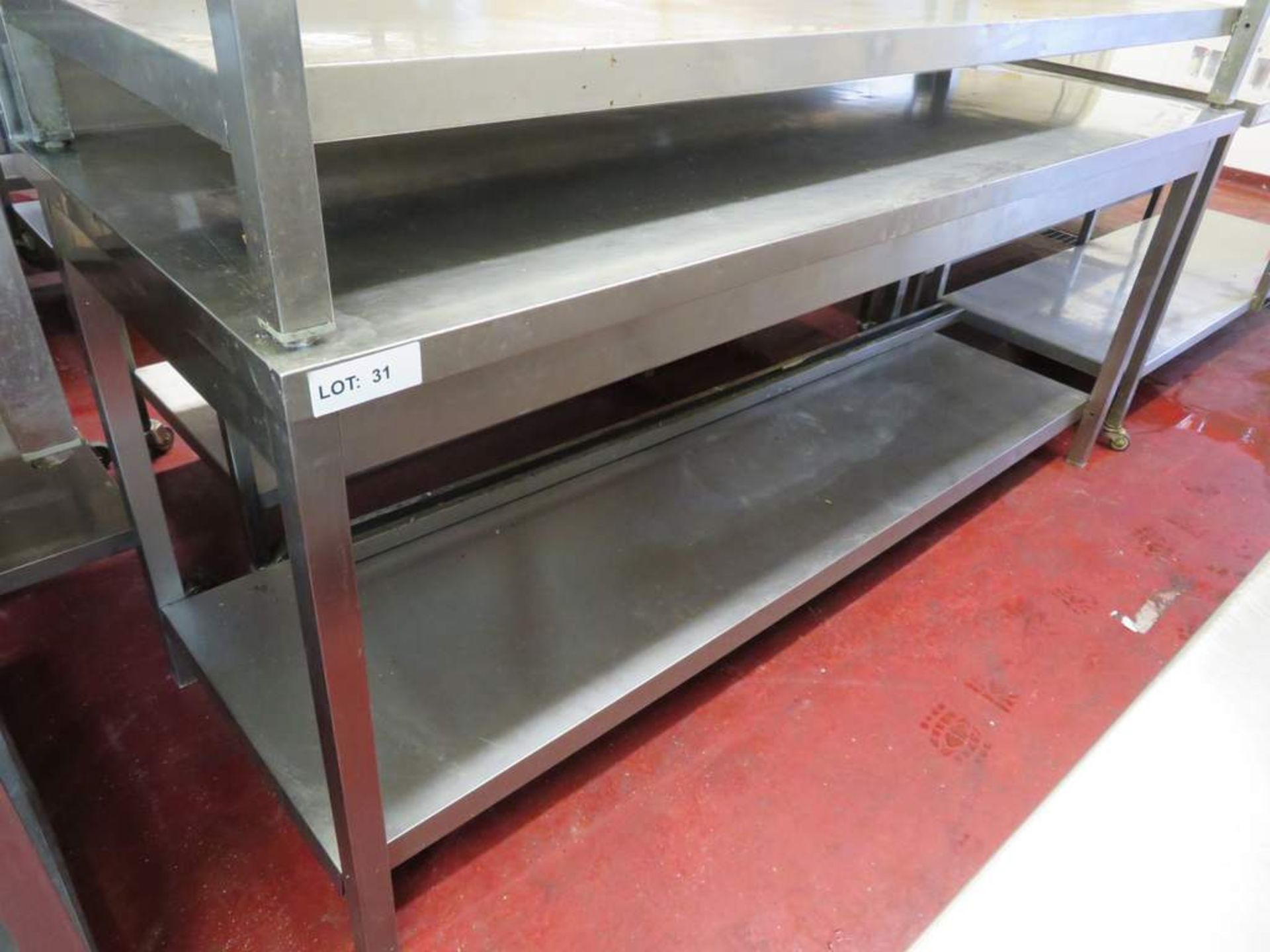 Stainless steel preparation unit