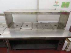 Emainox 5 tray Bain Marie. Model EGB18S