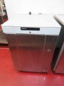 Gram undercounter stainless steel fridge