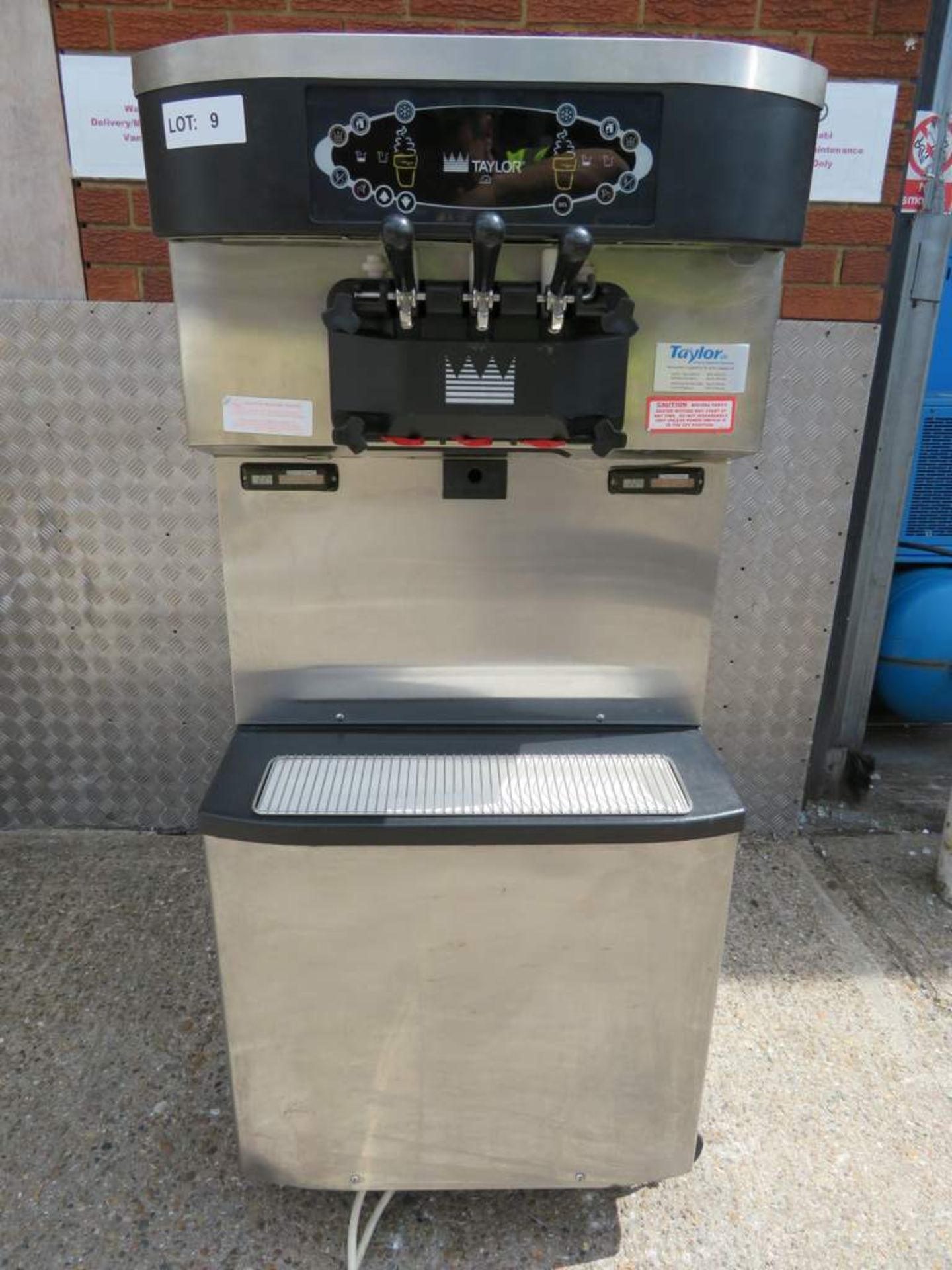 Taylor Crown high capacity soft serve ice cream or frozen yoghurt machine