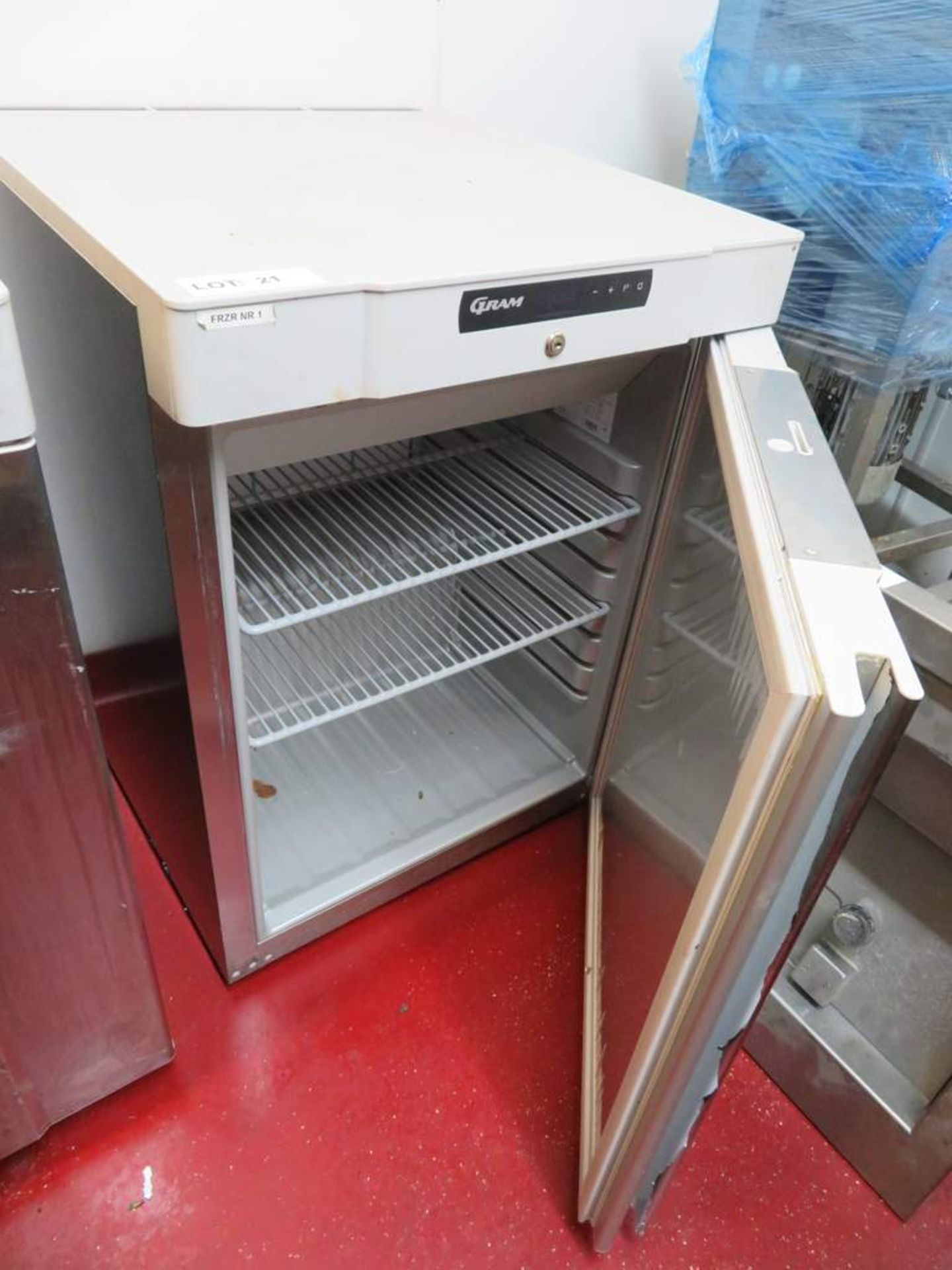 Gram undercounter stainless steel freezer - Bild 2 aus 2