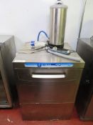 Hoonved stainless steel undercounter dishwasher