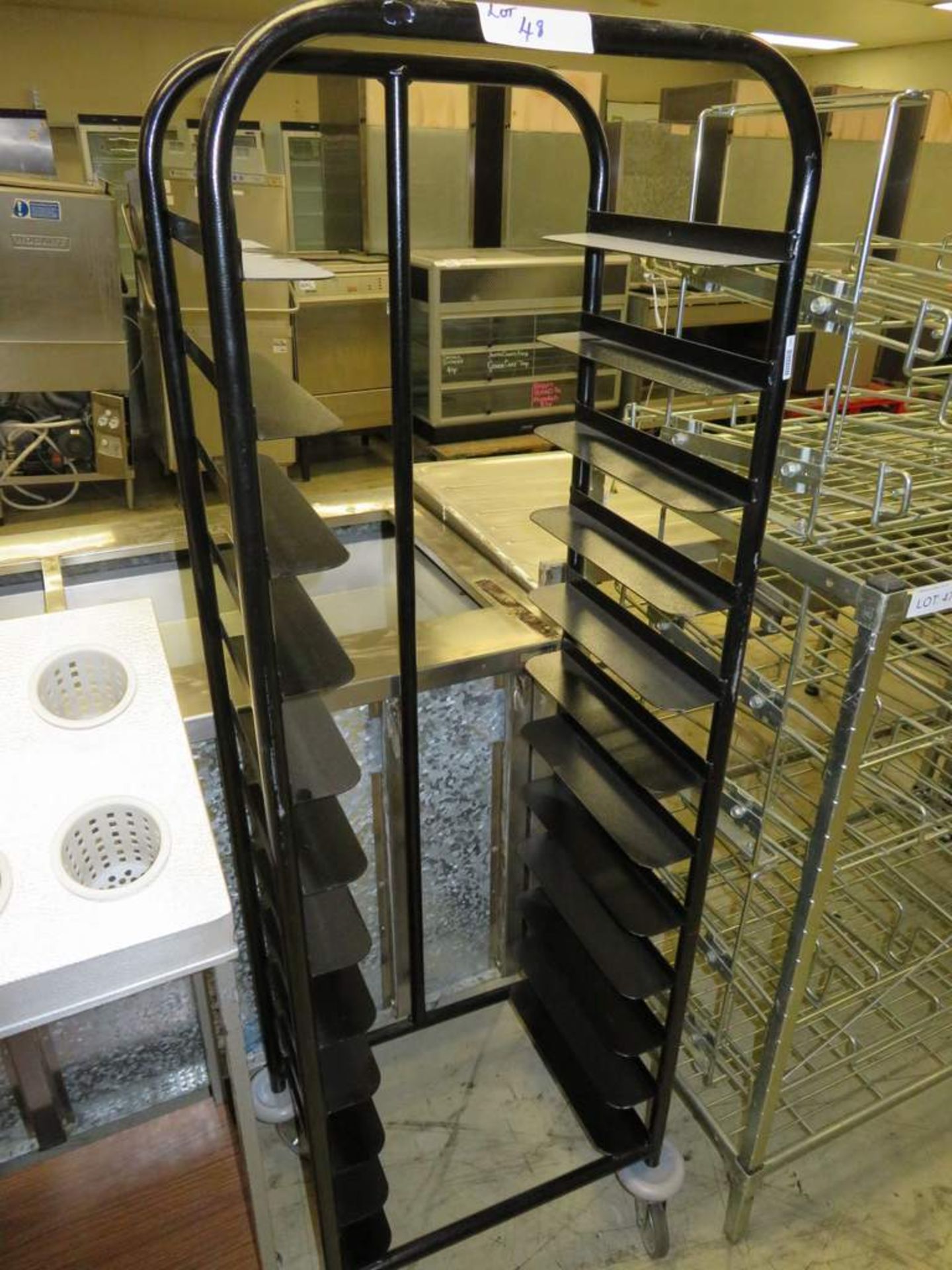 Trolley Tray Rack and 2x Condiment racks - Image 3 of 4