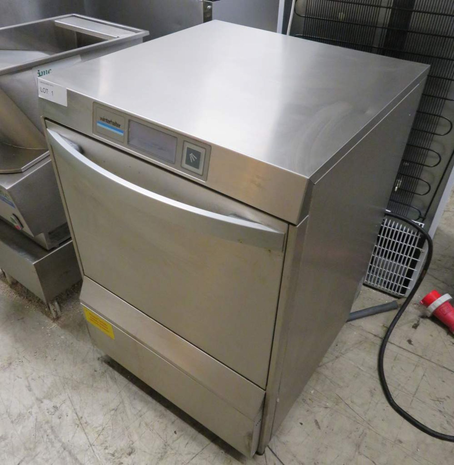 Winterhalter stainless steel undercounter glass washer. Model: UCL. 415v 3 Phase - Image 3 of 8