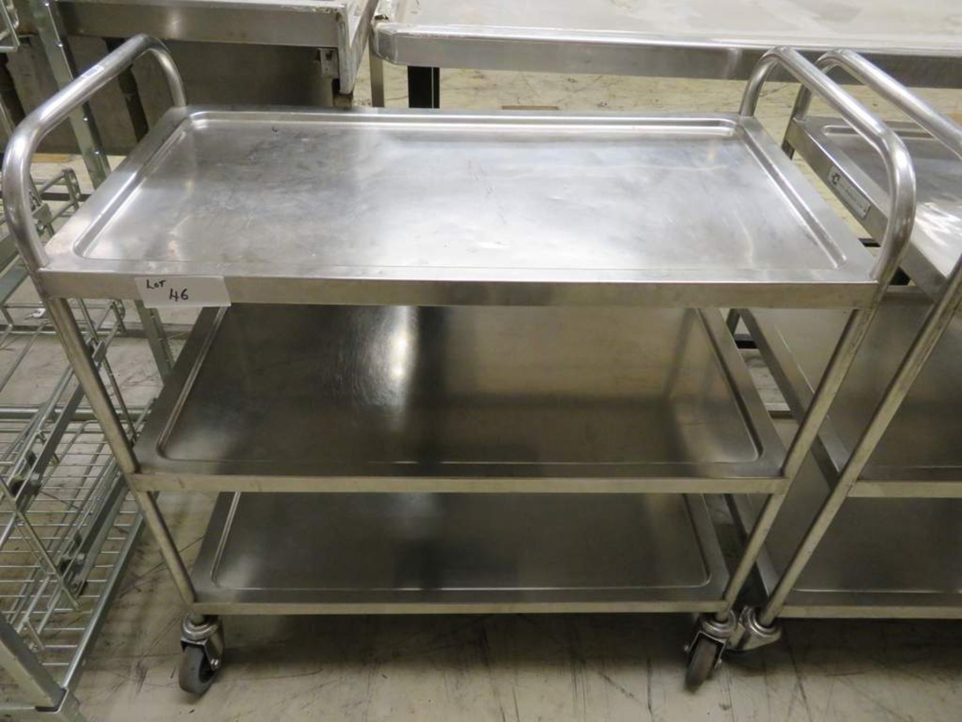 3x Portable kitchen/catering trollies - Image 4 of 4