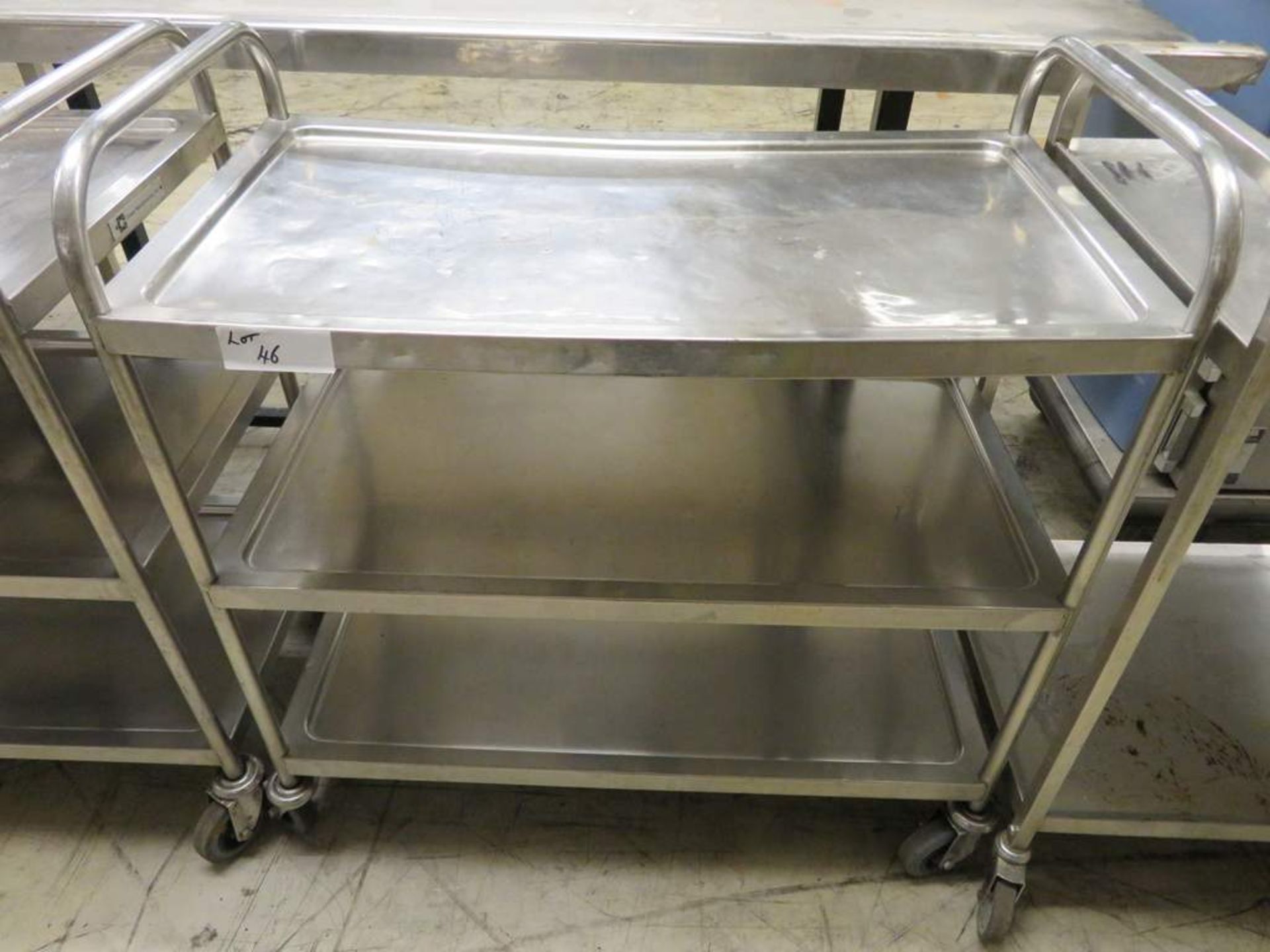 3x Portable kitchen/catering trollies - Image 3 of 4