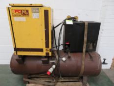 HPC Plusair SM11 7.5 BAR Rotary Screw Compressor