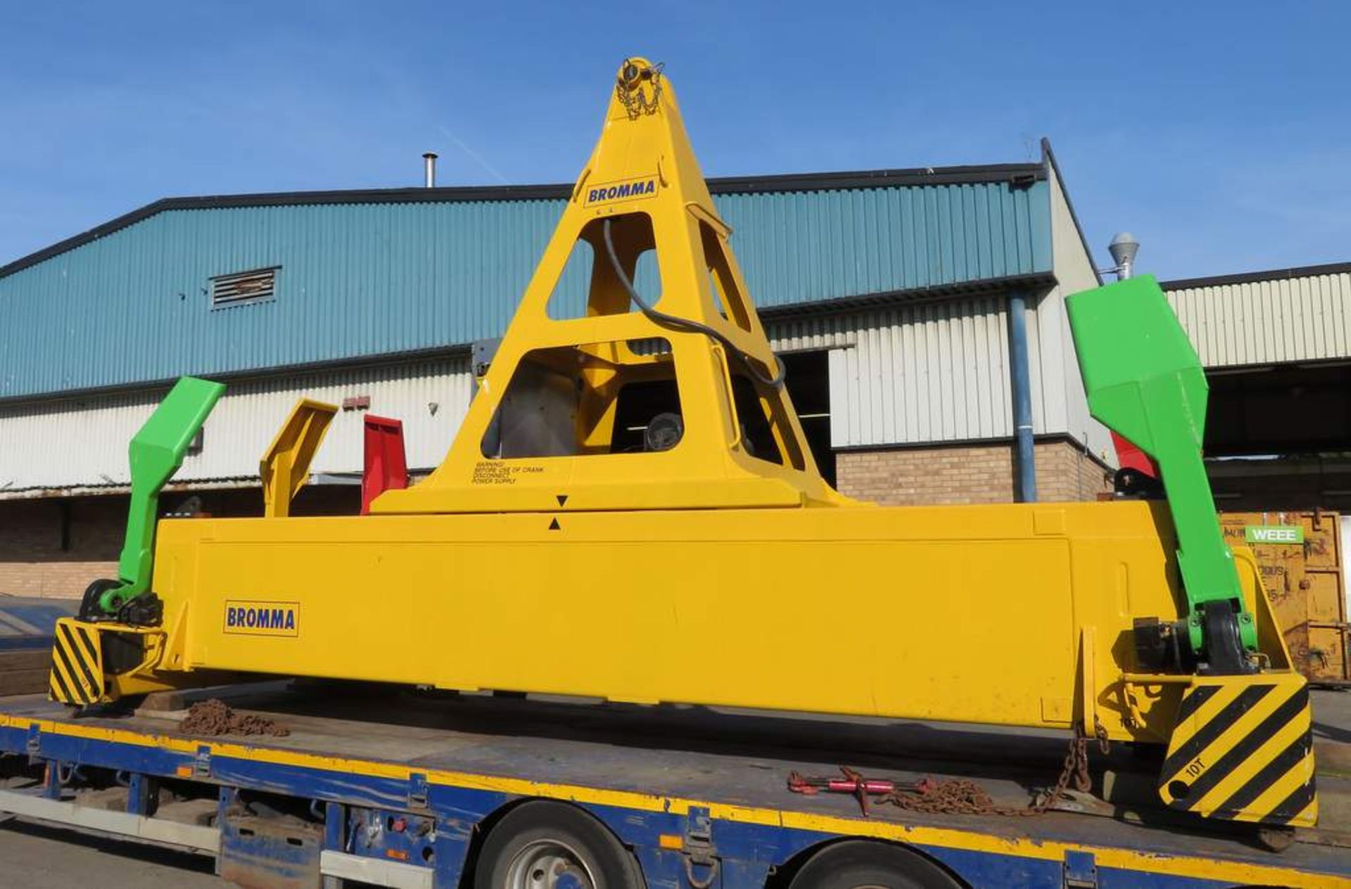 Bromma EH5U, 20'–40' Single Lift Spreader - Serial Number 17530 **NO BUYERS PREMIUM PAYABLE** - Image 2 of 17