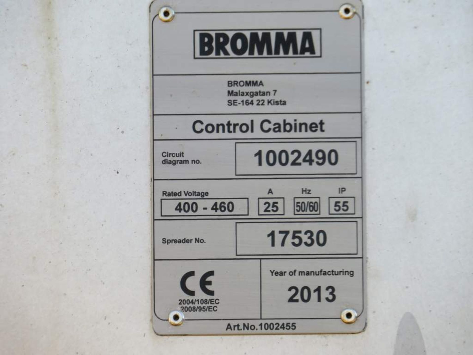 Bromma EH5U, 20'–40' Single Lift Spreader - Serial Number 17530 **NO BUYERS PREMIUM PAYABLE** - Image 16 of 17