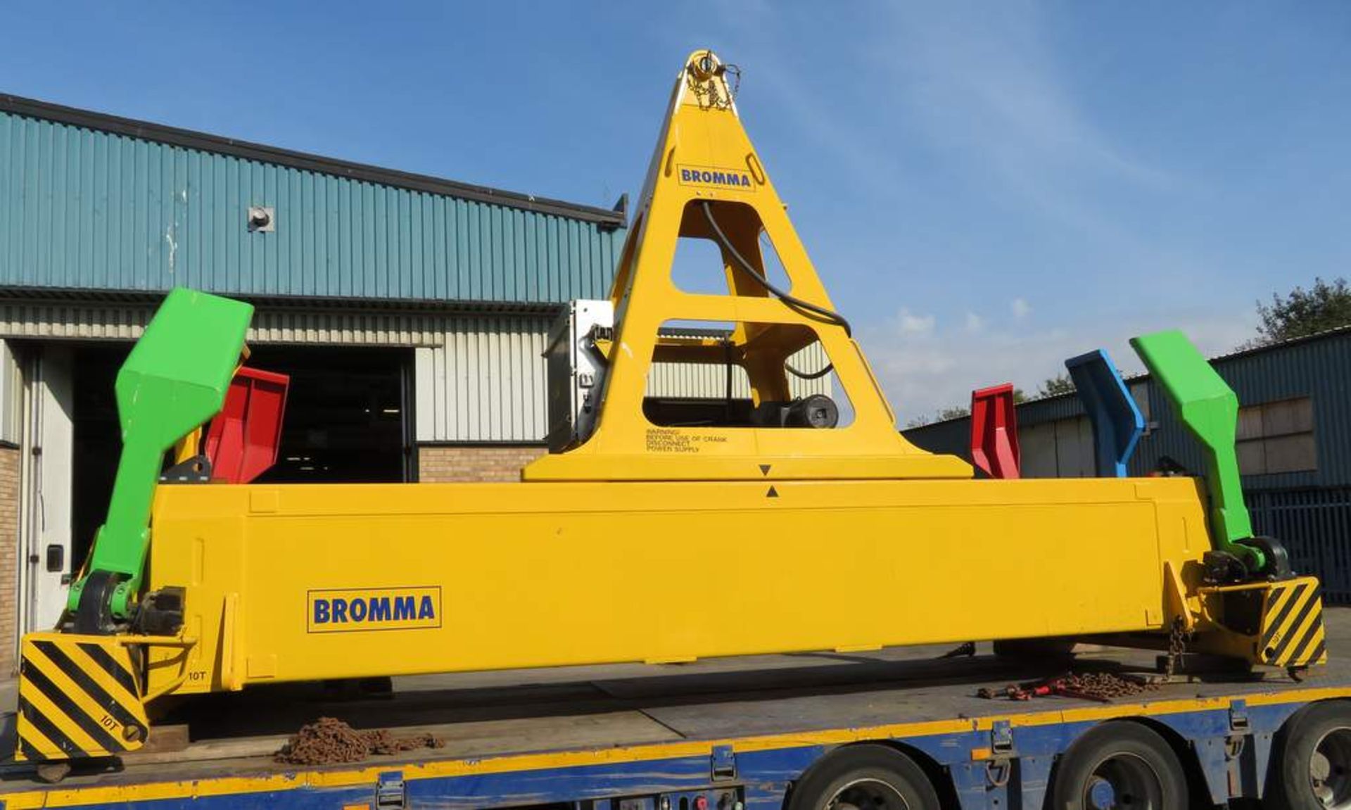Bromma EH5U, 20'–40' Single Lift Spreader - Serial Number 17530 **NO BUYERS PREMIUM PAYABLE** - Image 3 of 17