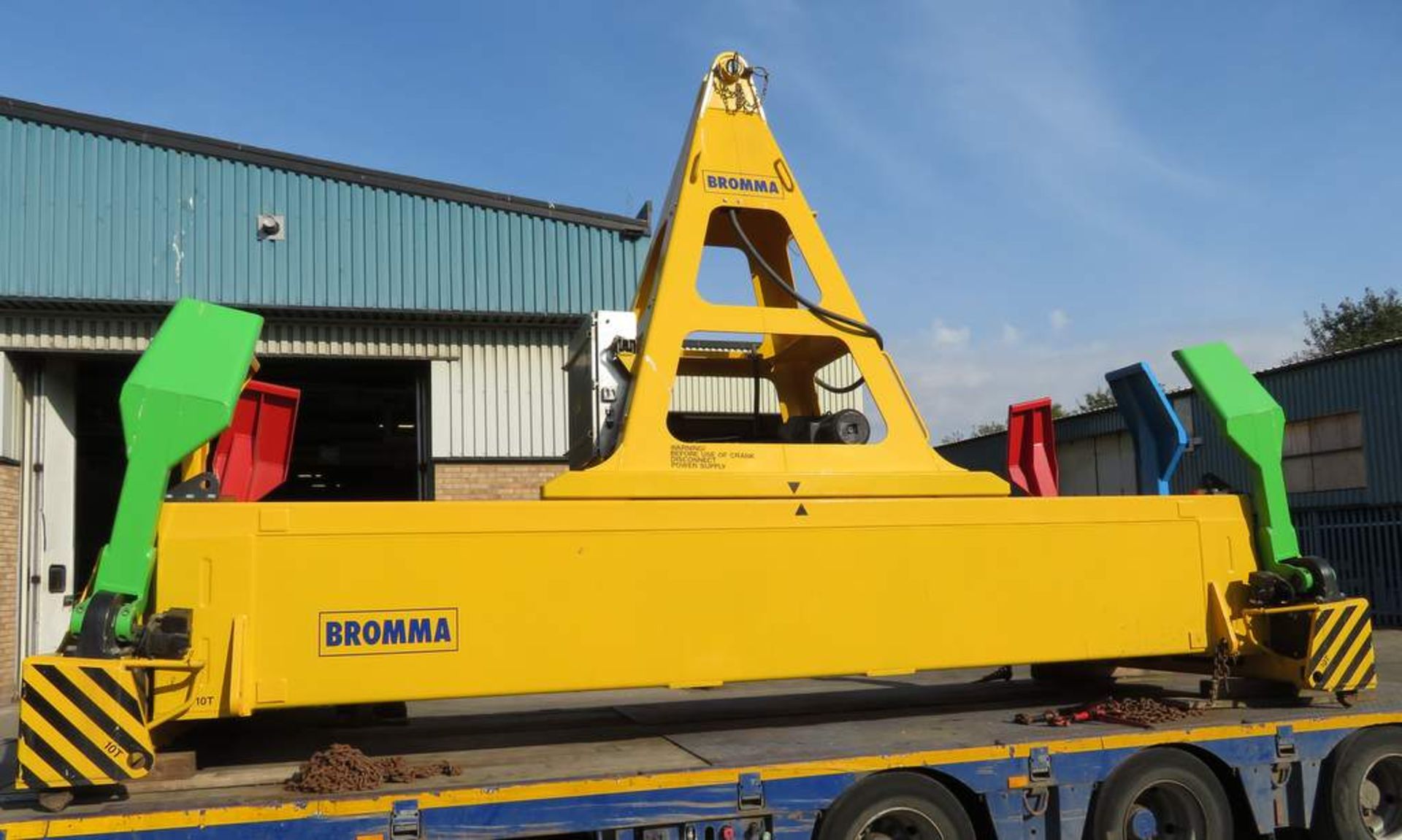 Bromma EH5U, 20'–40' Single Lift Spreader - Serial Number 17530 **NO BUYERS PREMIUM PAYABLE** - Bild 3 aus 17