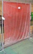 Welding Screen 1.4 x 1.9m.