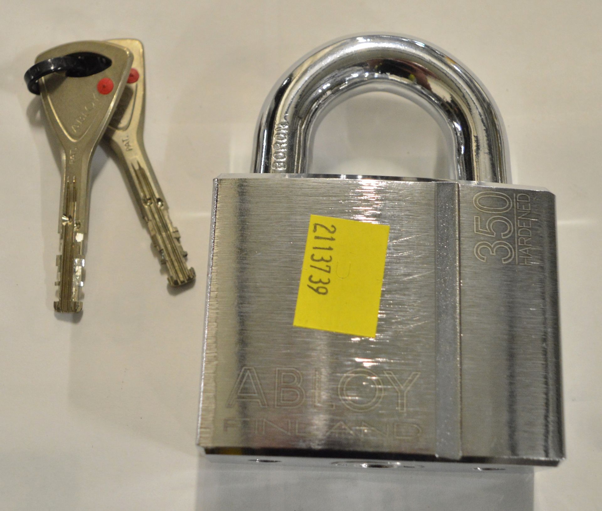 Abloy 350 Padlock with 2 Keys. - Image 2 of 2