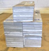 5x Packs Welder's Test Pieces 305 x 75 x 9mm.