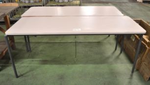 2x Tables 1830 x 680mm.