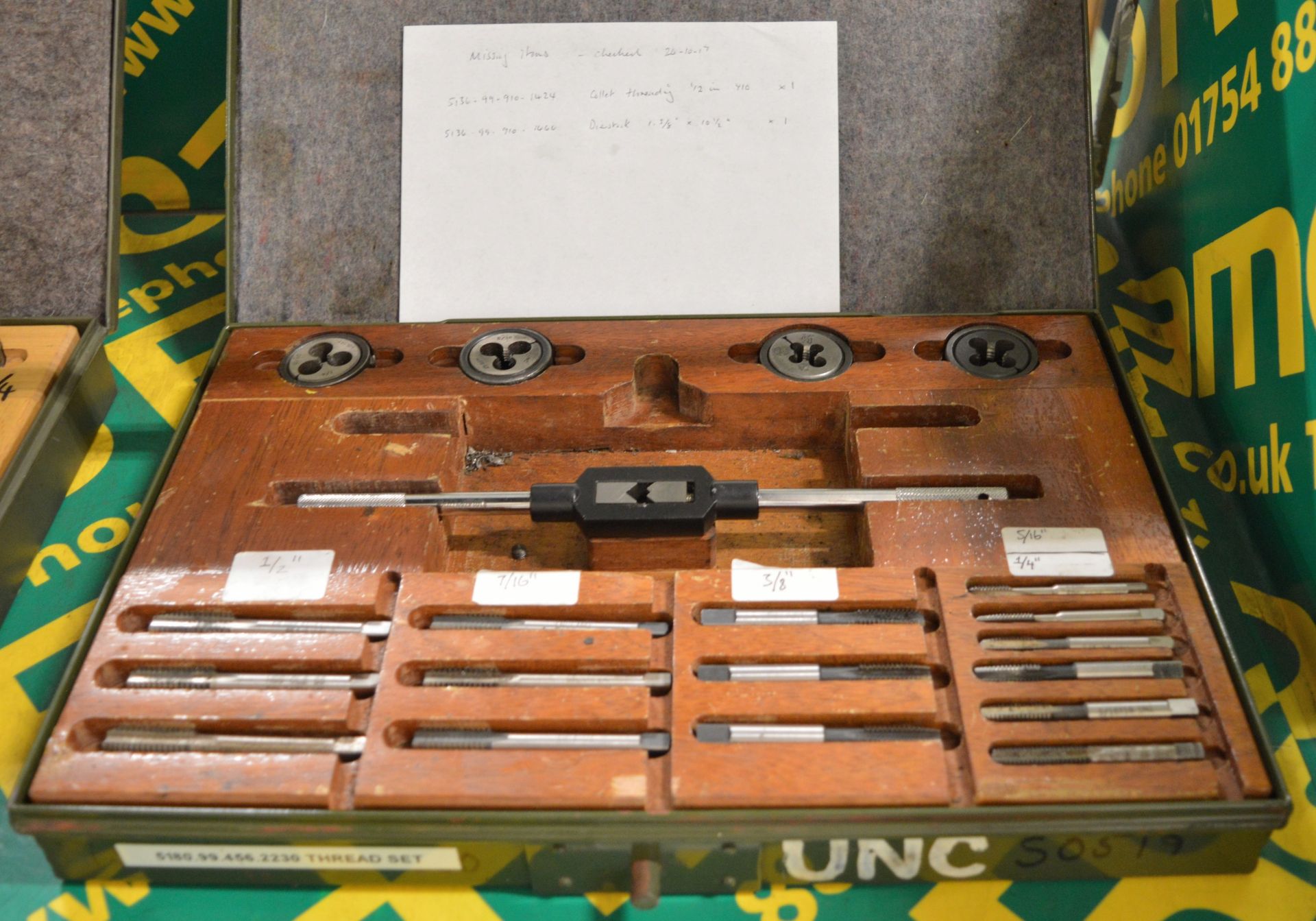 Imperial Tap & Die Set.